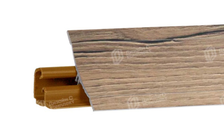 Плинтус LB-23, дуб делано, 3000мм, Россия