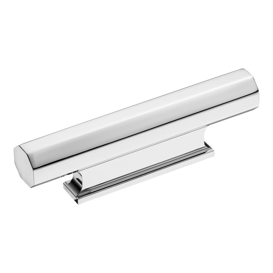 Ручка-кнопка, 9332 0032 CR, 25х15х87мм, металл, глянцевый хром