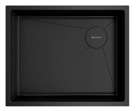 Мойка Taki 54-U/IF-GB Side SF, нержавеющая сталь, графит