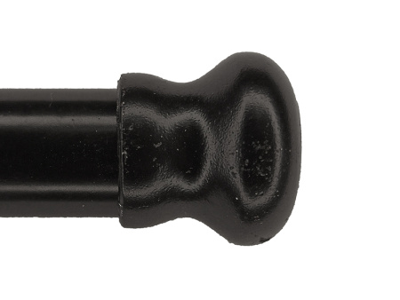 Заглушка для рейлинга "Ретро", черный матовый 