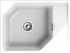 Мойка Rivelato LOCUS 65, 650х500х200мм, иней