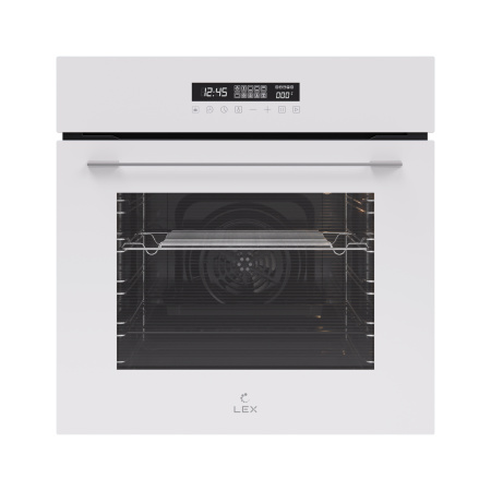 Духовой шкаф EDS 100 WH, 60 см, стекло, белый, Lex