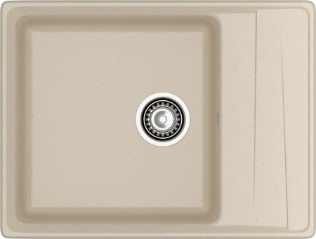 Мойка GranFest LEVEL 660L, 660х500 мм, кашемир