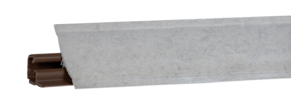 Плинтус LB-38, L=3000мм, бриллиант белый