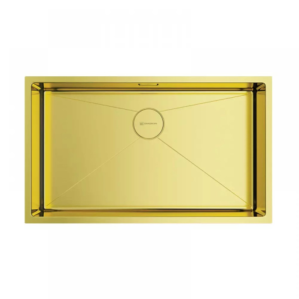 Мойка Taki 74-U/IF-LG, нержавеющая сталь, светлое золото