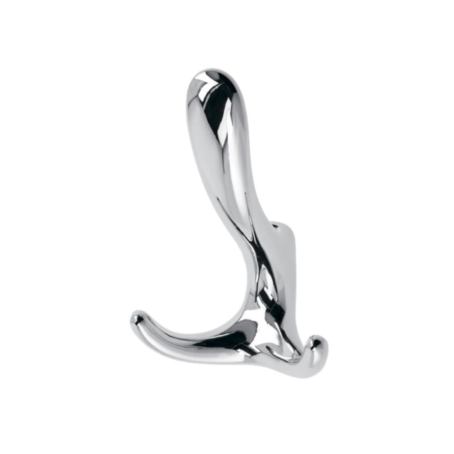 Крючок, CORDOBA, трехрожковый, металл, хром, GTV