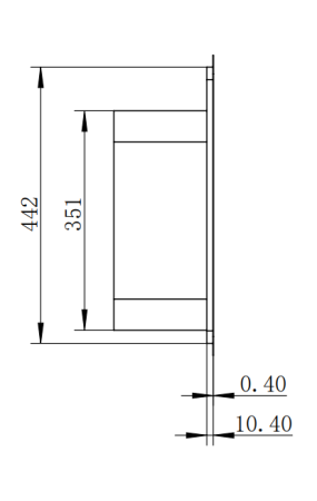 Мойка врезная, 480х480х160х0,6мм, глянец, универсальная+сифон, CMF