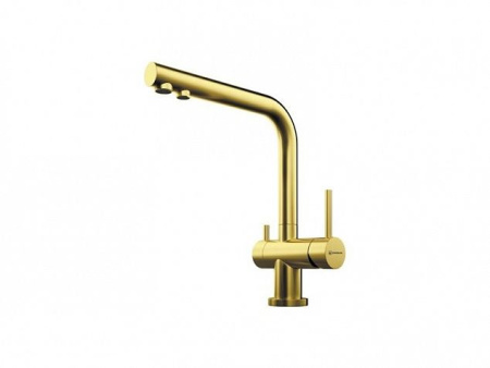 Смеситель Nagano-PVD-G, латунь, светлое золото