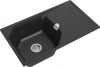 Мойка Rivelato LOCUS 85, 850х500х200мм, антрацит