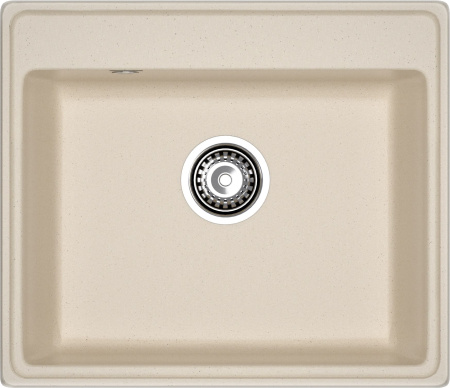 Мойка GranFest VERTEX V-580, 580х500 мм, кашемир