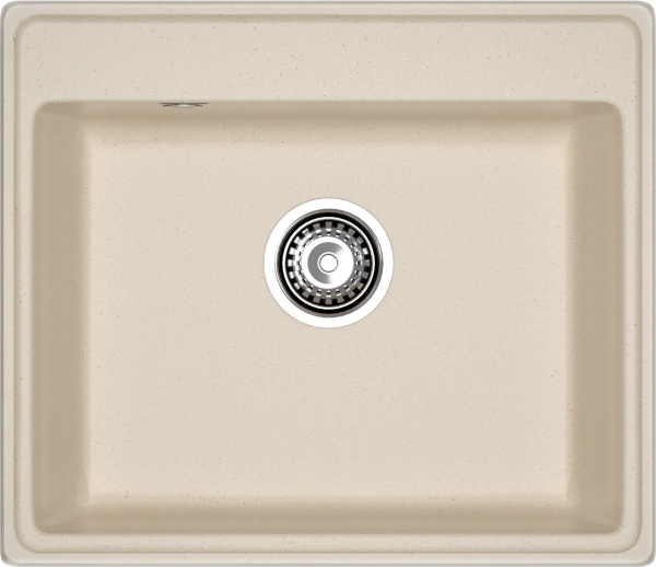 Мойка GranFest VERTEX V-580, 580х500 мм, кашемир