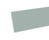 Цоколь пластиковый, h=100мм, L=4000мм, пластик, оазис, Россия
