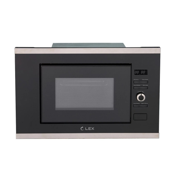 Микроволновая печь BIMO 20.03 IX, черный/нерж. сталь, Lex