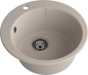Мойка GranFest URBAN 649, d=490 мм, песочный