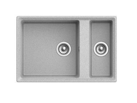 Мойка GranFest LEVEL 760K, 760х500 мм, серый