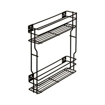 Корзина 150мм, 2 яруса, 109x464x534мм, боковое левое, с направляющими WE29.0012.01.924, графит, Cargo, Reis