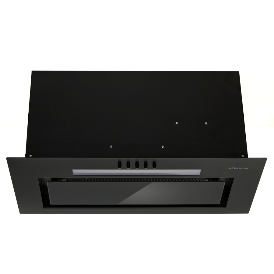 Вытяжка полновстраиваемая Awe Black, 60см, без угольного фильтра, черный, Konigin