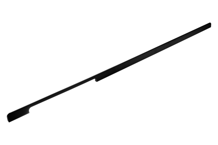 Ручка-скоба, 611, 2х480мм, L=1200мм, металл, черный матовый