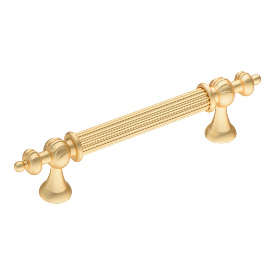 Ручка-рейлинг, 1670-61-96-053, 96мм, металл, матовое золото