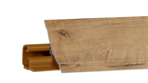 Плинтус LB-23, дуб бунратти, 3000мм, Россия