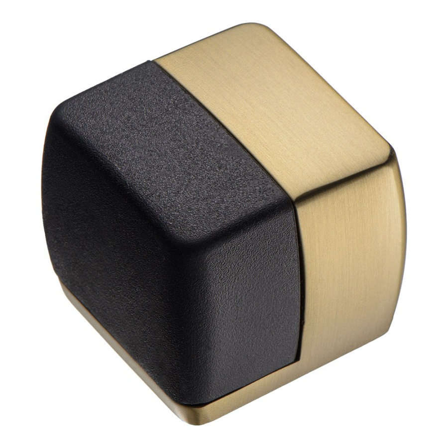 Стопор для двери, DS1015 0034 GB-P6, 34 мм, металл, матовая латунь