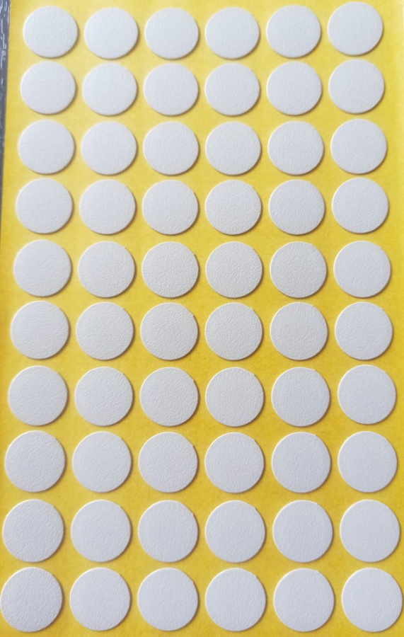 Заглушка самоклейка d=14мм, велюр