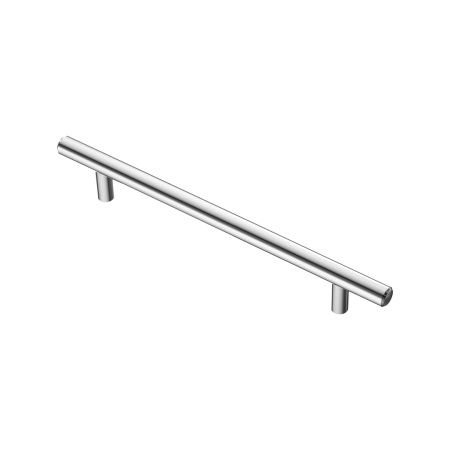 Ручка-рейлинг, хром, d=12мм, 160/220мм, CMF