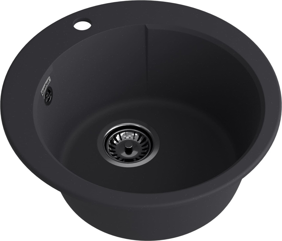 Мойка GranFest URBAN 649, d=490 мм, черный
