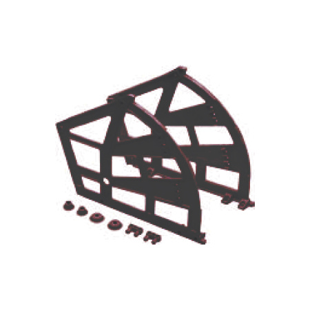 Поворотное устройство для обуви, 3 секции, коричневый