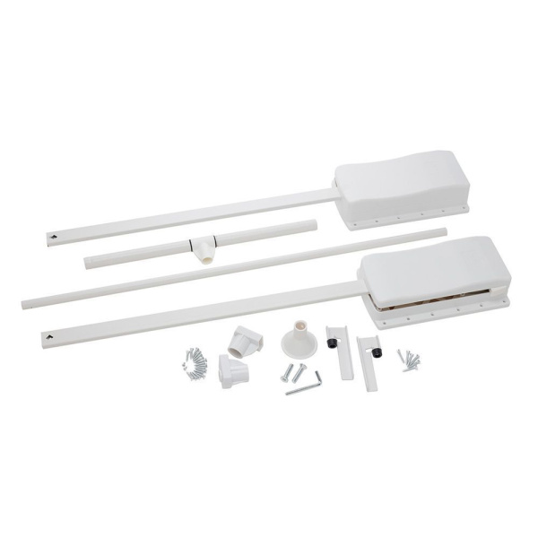 Пантограф масляный, 545-700мм, до 8кг, сталь, белый