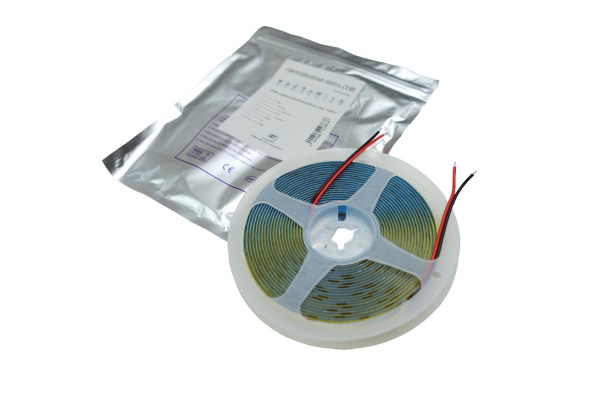 Лента  8х5000мм, COB, 12В, холодный, 11.0 Вт/м, 320 диодов/м, IP20, Jet