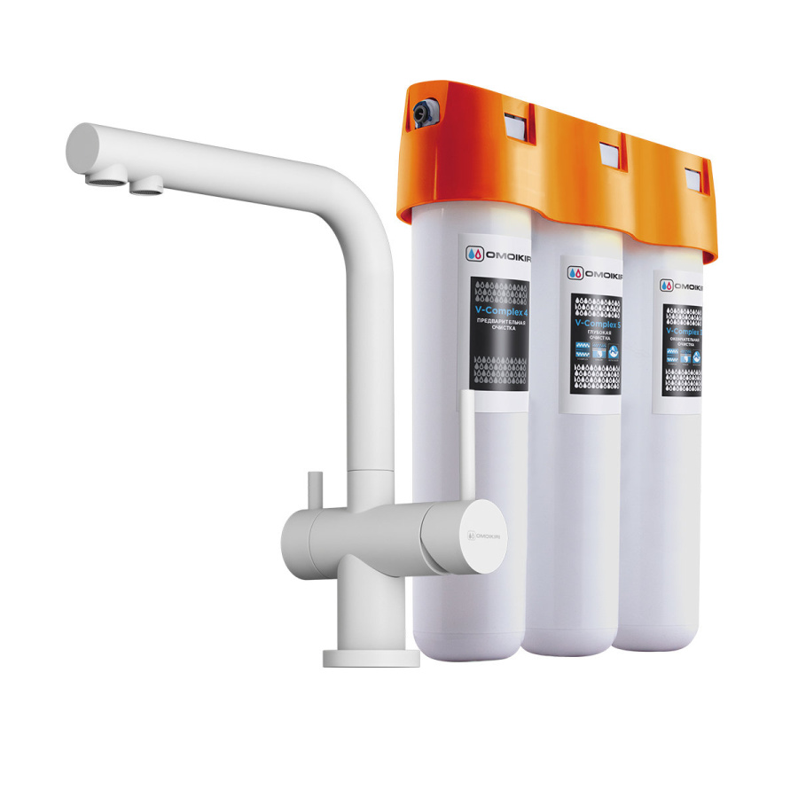 Комплект Nagano-P-WH, белый + Pure drop Lite 