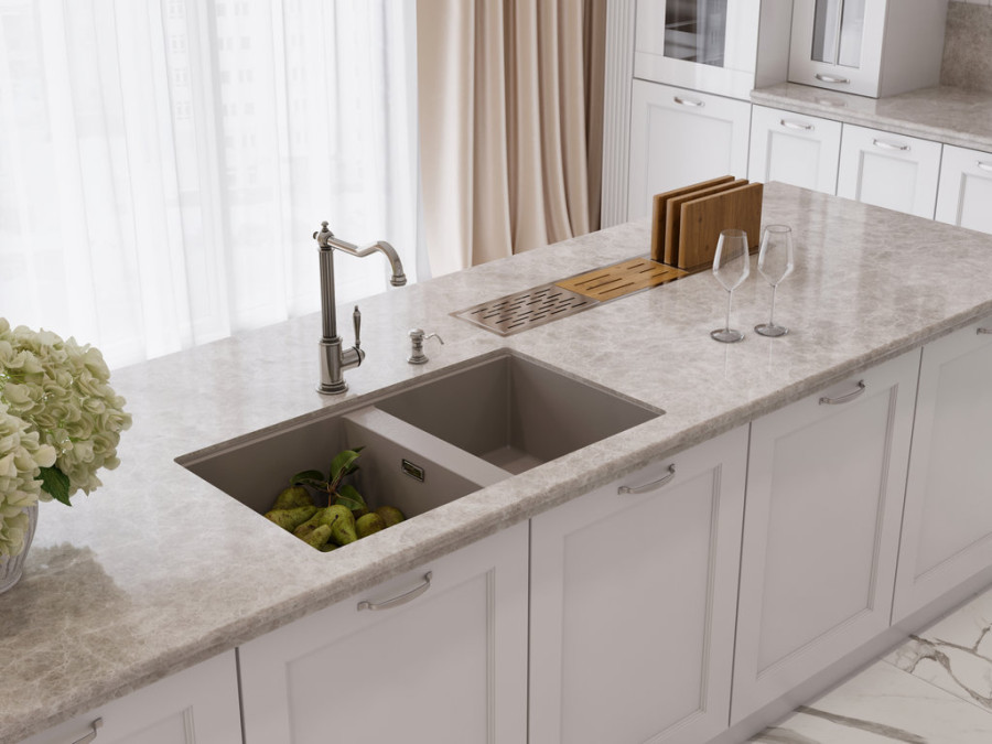 Смеситель Toshima-SI, латунь, античное серебро