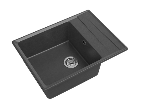 Мойка GranFest LEVEL 660L, 660х500 мм, графит