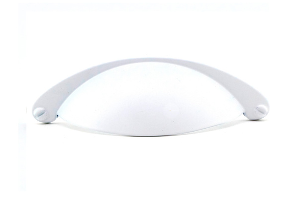 Ручка-раковина, 203, 64мм, металл, белый