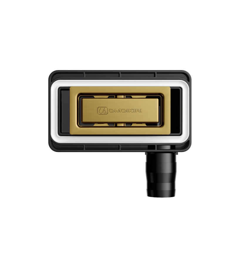 Сменный прямоугольный перелив OV-02-AB-022, для арматуры серии WK/Artceramic, античная латунь