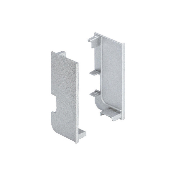 Комплект закрытых заглушек для 80/G1.2AL.07, алюминий