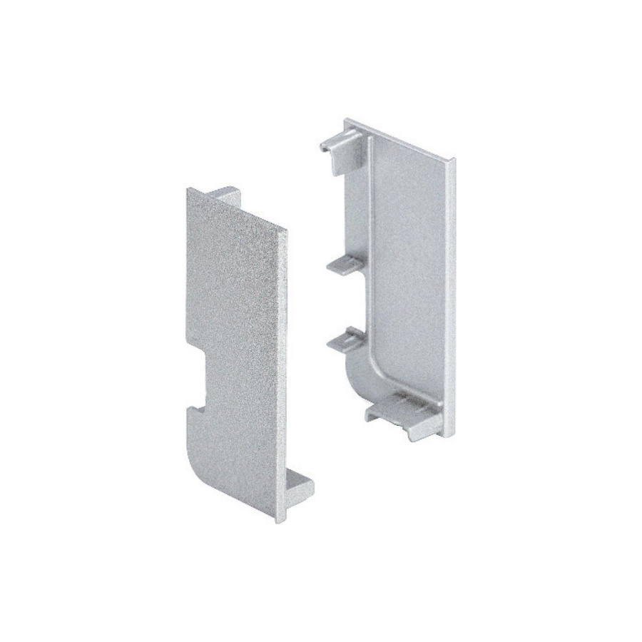 Комплект закрытых заглушек для 80/G1.2AL.07, алюминий