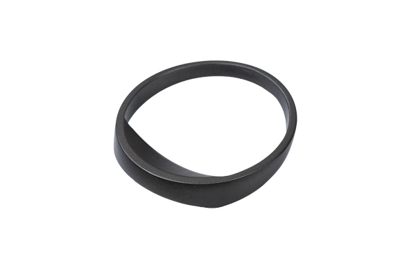 Ручка-кольцо, 607, 32мм, L=80мм, металл, графит