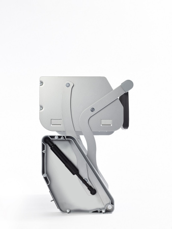 Выдвижная система Ай Мув в базу 900мм, 1 полка, в верхний шкаф, с довод., антрацит, Kessebohmer