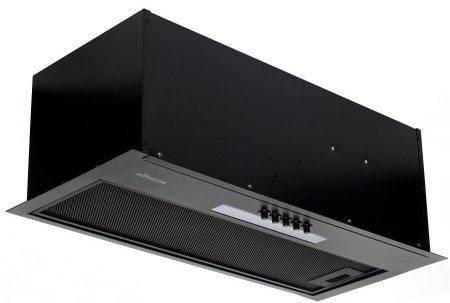 Вытяжка полновстраиваемая Level Full, 50см, б/угольного фильтра, черный, Konigin
