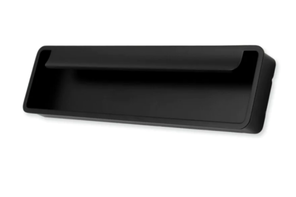 Ручка врезная, FOLD, 0542128ZM2, 128мм, металл, черный матовый