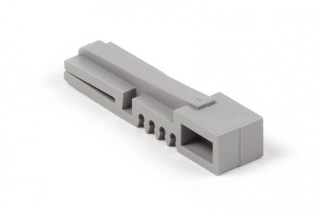 Прищепка для корзины, серая