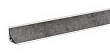 Плинтус LB-15, бетон, L=3000мм, 14,4х14,4мм