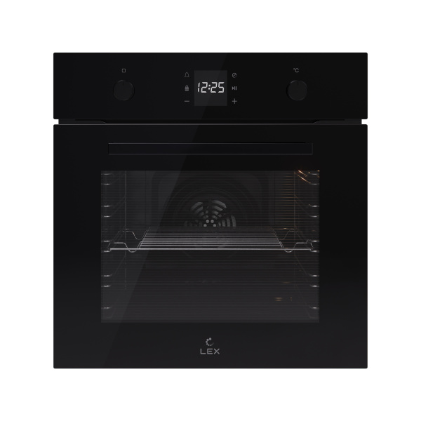 Духовой шкаф EDP 094 BBL, 60 см, стекло, черный, Lex
