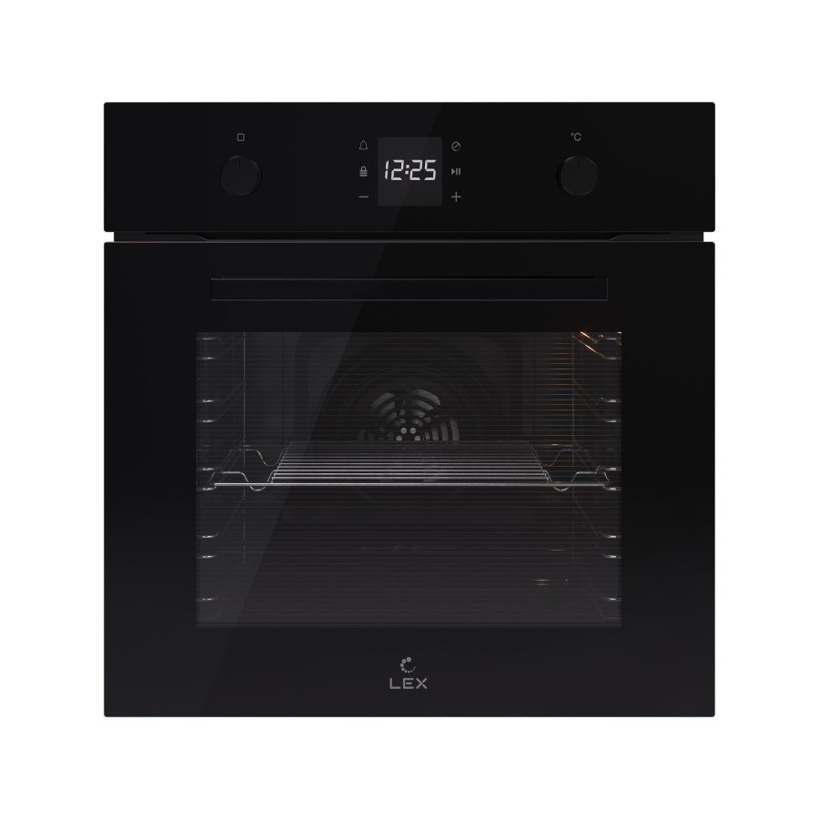 Духовой шкаф EDP 094 BBL, 60 см, стекло, черный, Lex