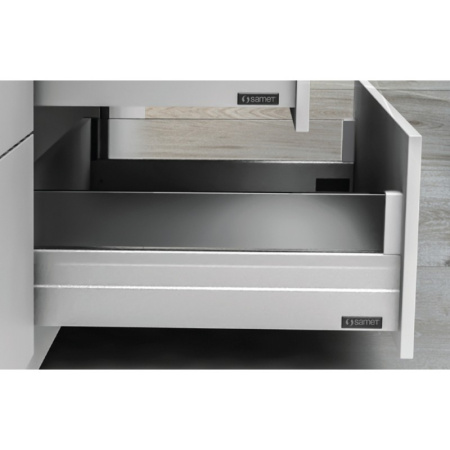 Стеклянная панель ящика FLOWBOX, для боковины H106, 450мм, антрацит, Samet