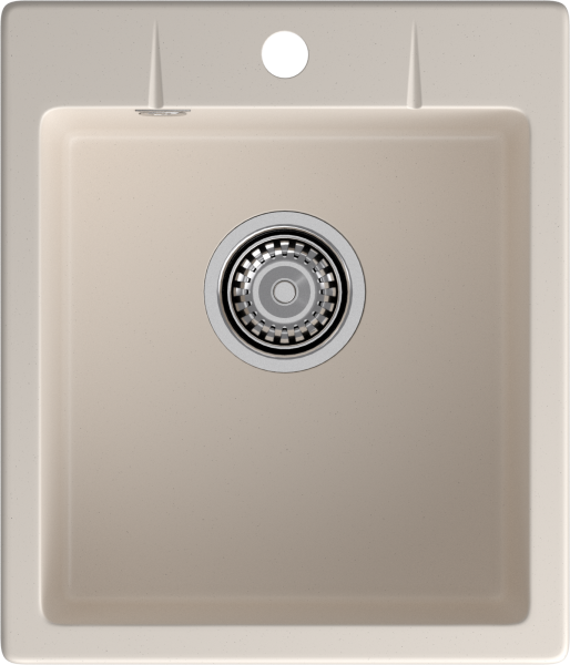 Мойка GranFest URBAN 242, 420х490 мм, белый