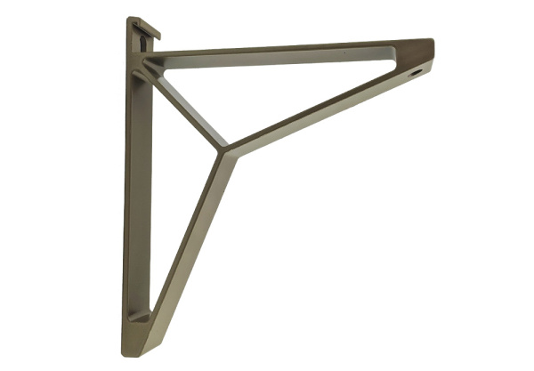 Полкодержатель Airone Eureka 903а, 158х25х177мм, металл, шампань