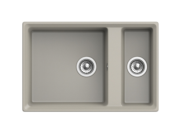 Мойка GranFest LEVEL 760K, 760х500 мм, топаз